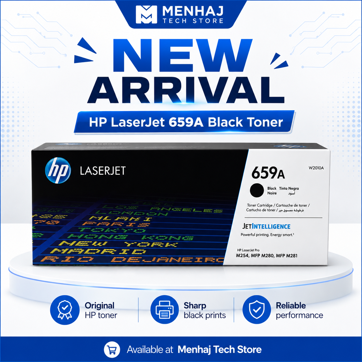 HP LaserJet 659A Black Toner Cartridge